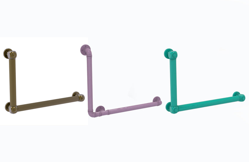 Our Grab Bars Deliver 90 Degrees of Safety