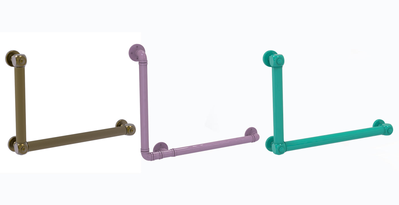 Our Grab Bars Deliver 90 Degrees of Safety