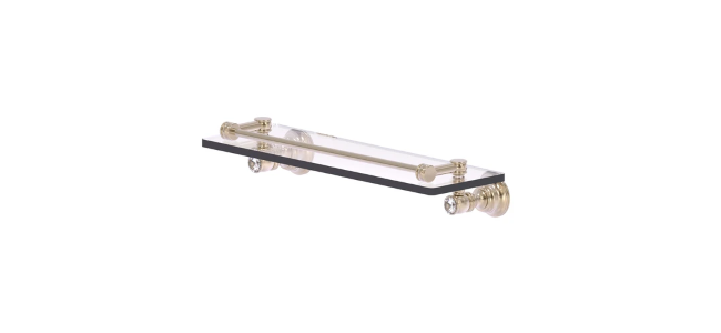 Single Tier Glass Shelves