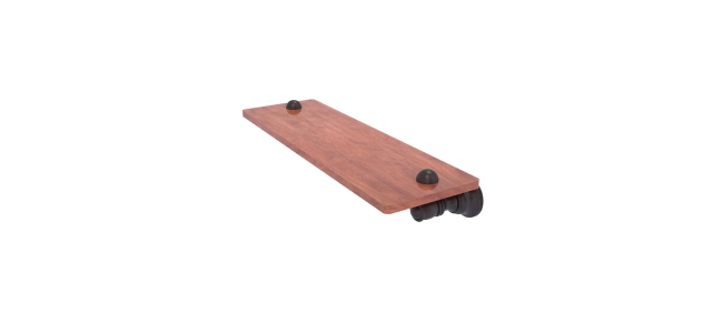 Single Wood Shelves