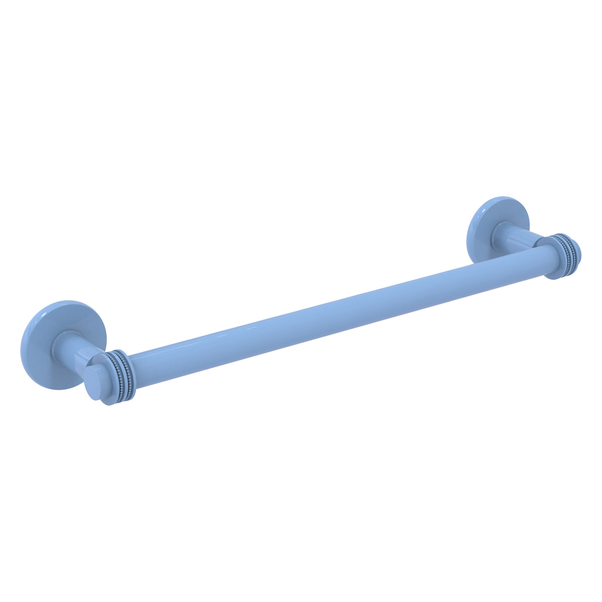 Continental Collection Towel Bar with Dotted Accents