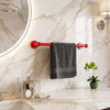 Continental Collection Towel Bar with Smooth Accents