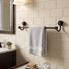 Venus Collection Towel Bar with Dotted Accents
