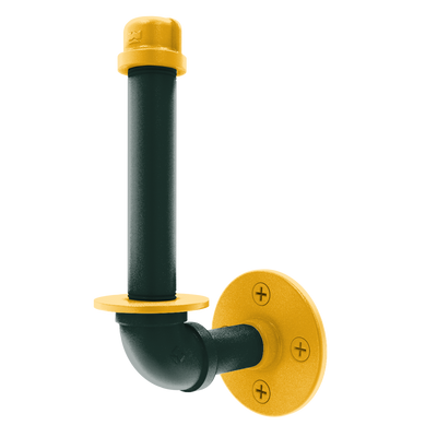 Gridiron Collection Upright Toilet Paper Holder Green Bay Edition