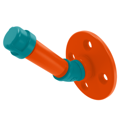 Gridiron Collection Single Robe Hook Miami Edition