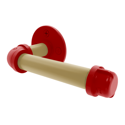 Gridiron Collection European Style Toilet Tissue Holder San Francisco Edition