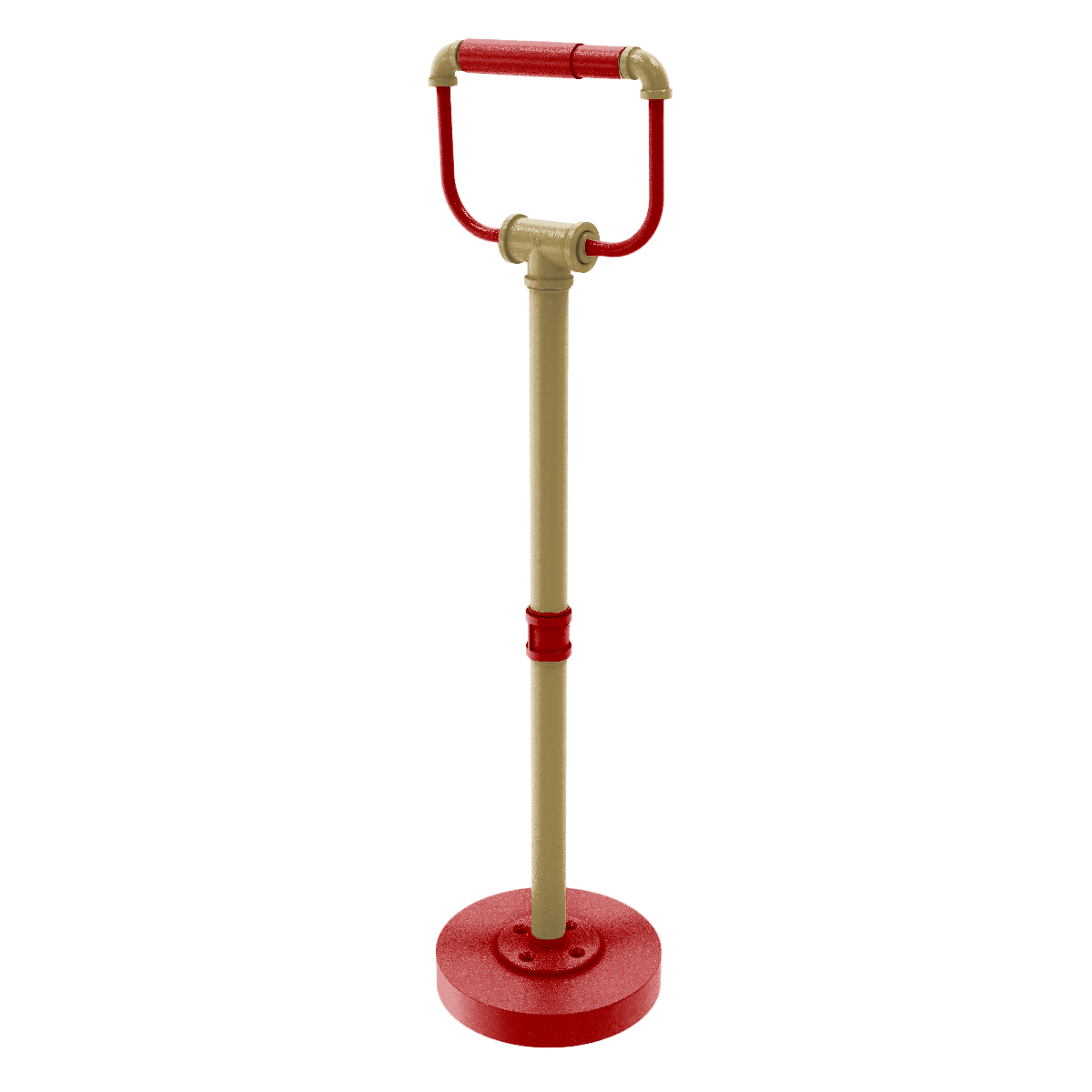 Gridiron Collection Freestanding Toilet Tissue Stand San Francisco Edition