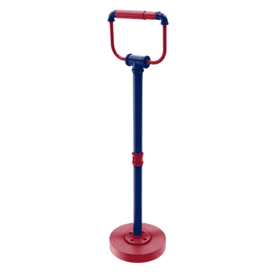 Gridiron Collection Freestanding Toilet Tissue Stand New York Blue and Red Edition