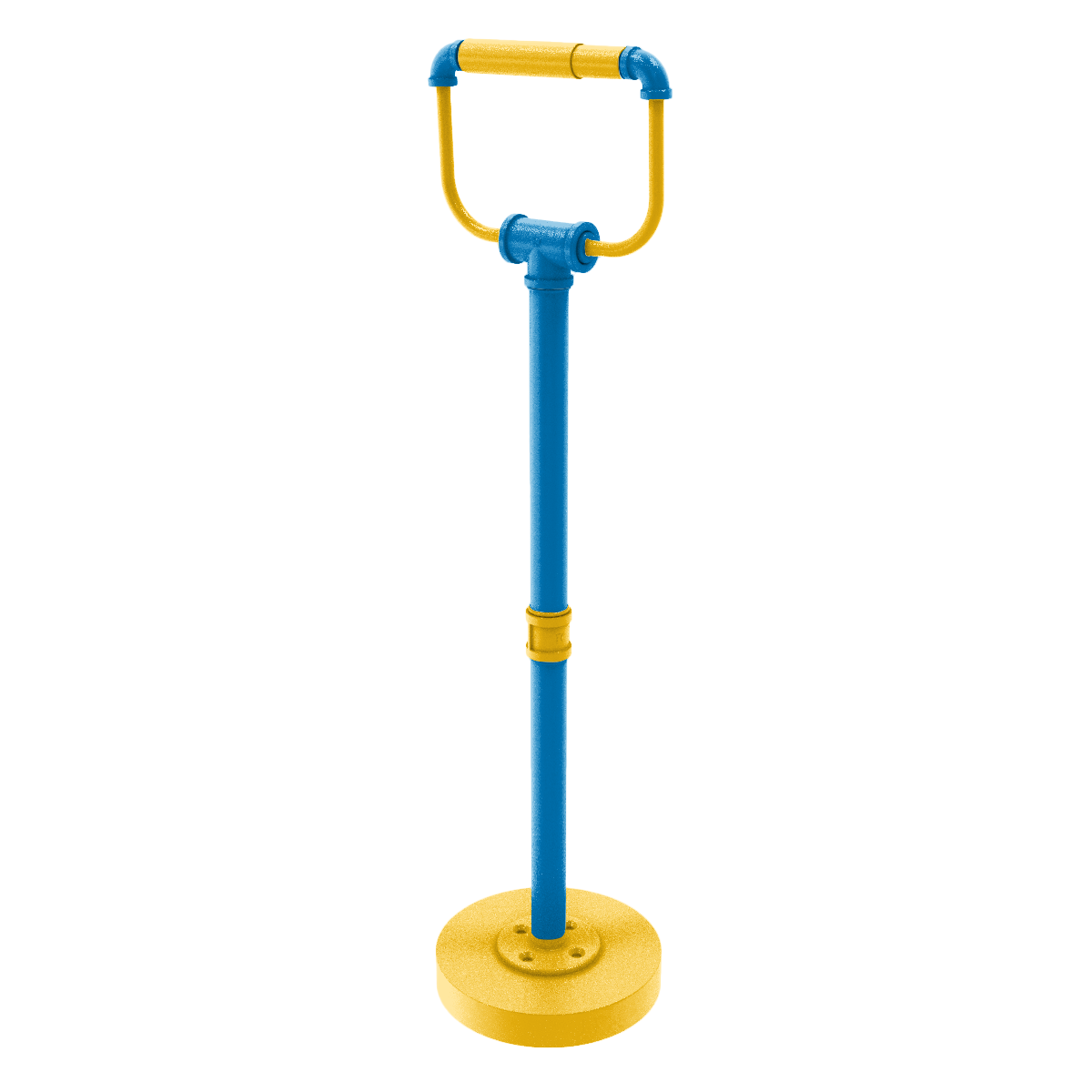 Gridiron Collection Freestanding Toilet Tissue Stand Los Angeles Blue and Gold Edition