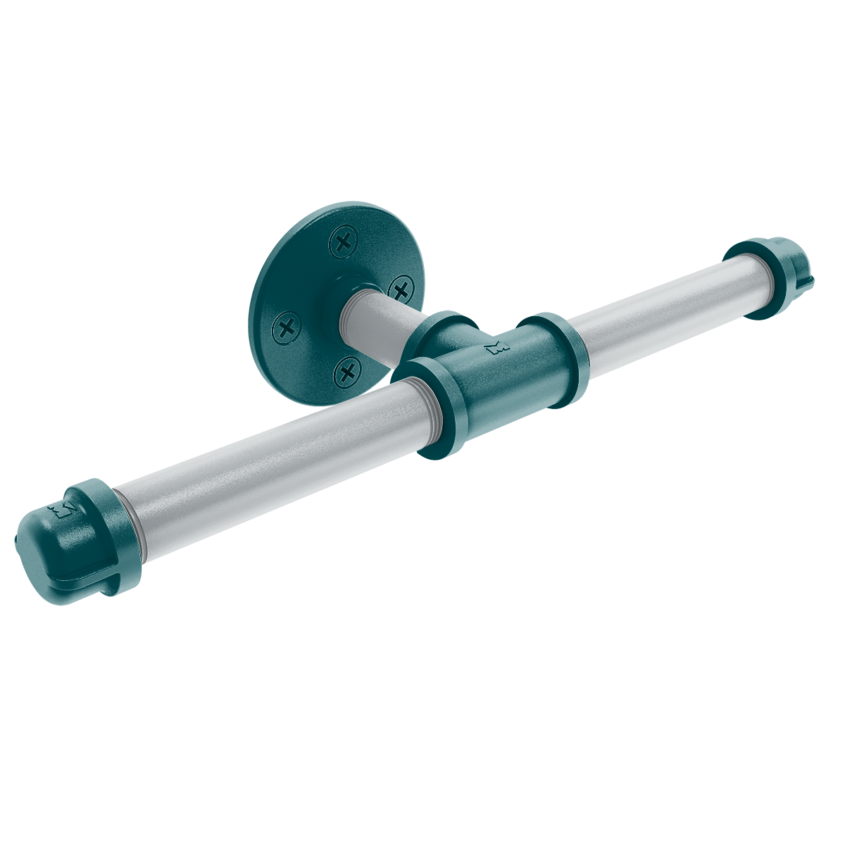 Gridiron Collection Double Roll Toilet Paper Holder Philadelphia Edition