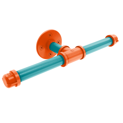 Gridiron Collection Double Roll Toilet Paper Holder Miami Edition