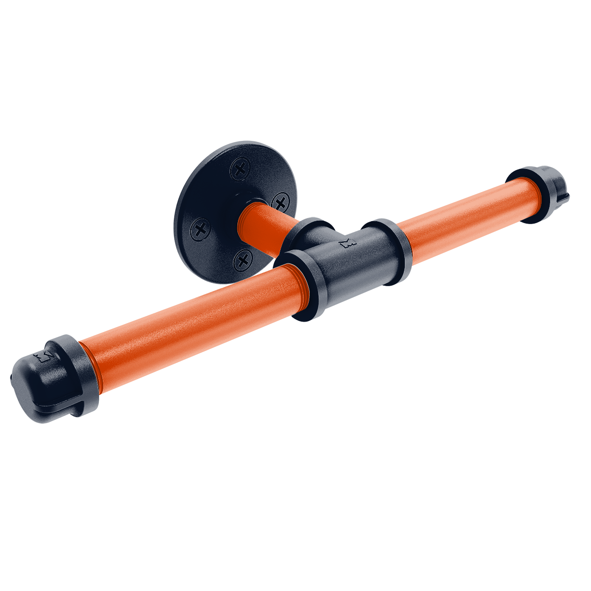 Gridiron Collection Double Roll Toilet Paper Holder Chicago Edition