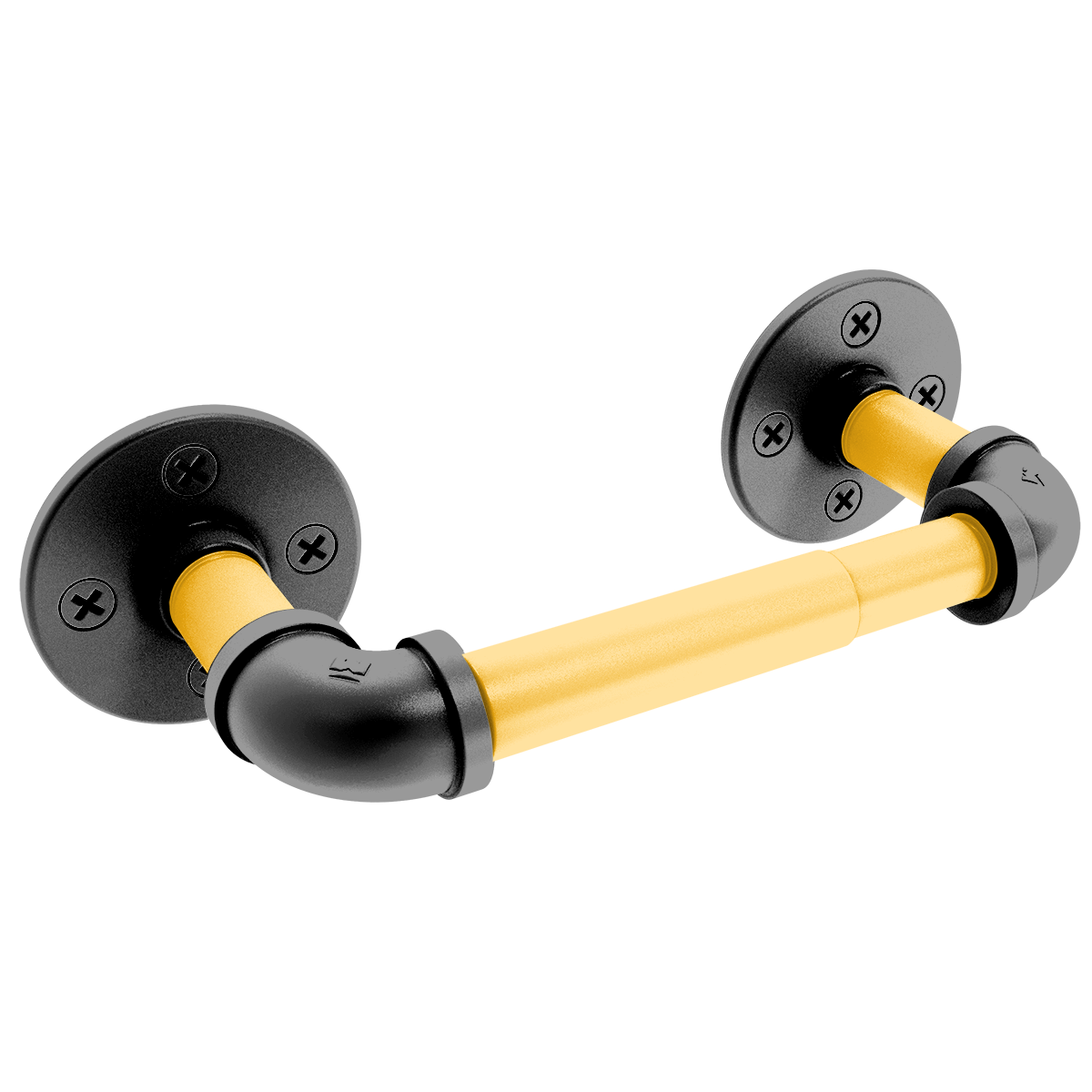 Gridiron Collection 2 Post Toilet Paper Holder Pittsburgh Edition