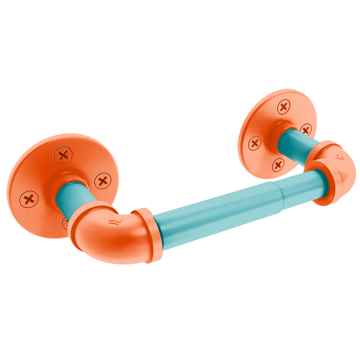 Gridiron Collection 2 Post Toilet Paper Holder Miami Edition