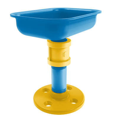 Gridiron Collection Vanity Top Soap Dish Los Angeles Blue and Gold Edition