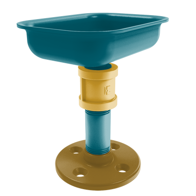 Gridiron Collection Vanity Top Soap Dish Jacksonville Edition