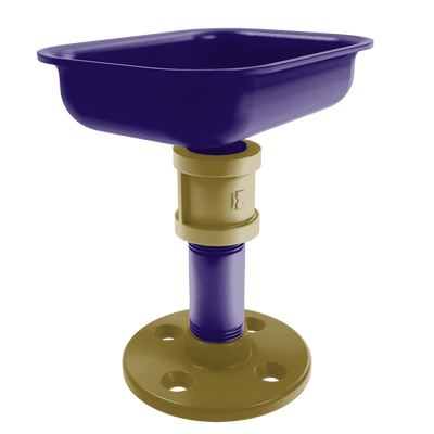 Gridiron Collection Vanity Top Soap Dish Baltimore Edition