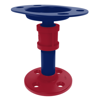 Gridiron Collection Vanity Top Toothbrush Holder New York Blue and Red Edition