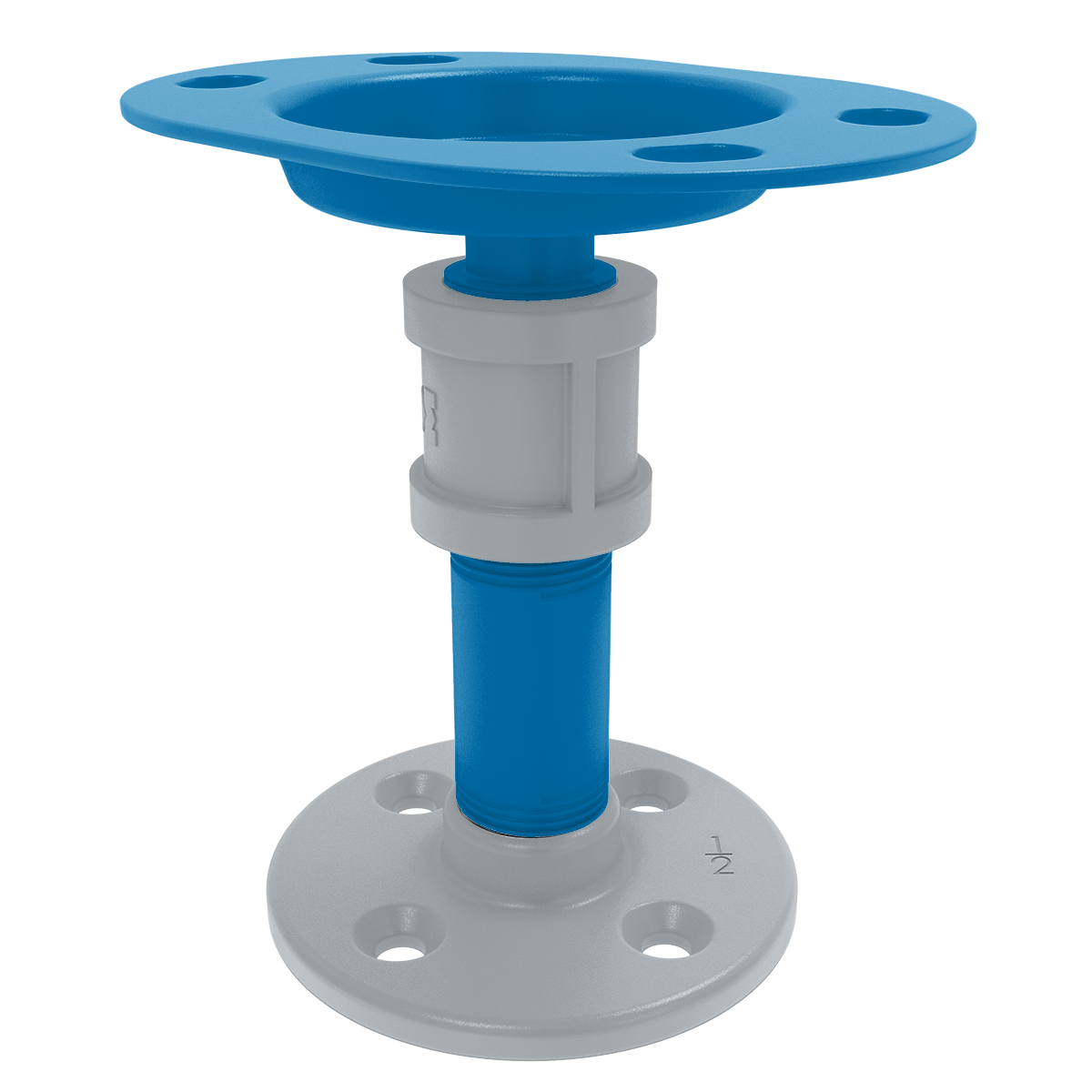 Gridiron Collection Vanity Top Toothbrush Holder Detroit Edition