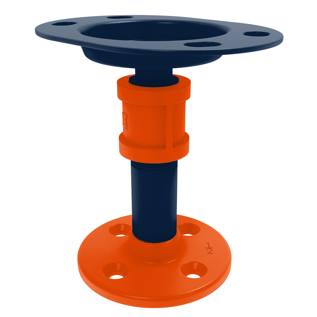 Gridiron Collection Vanity Top Toothbrush Holder Denver Edition