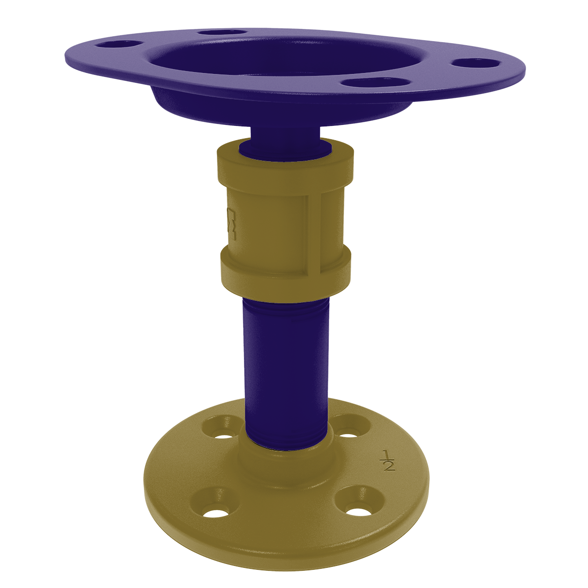 Gridiron Collection Vanity Top Toothbrush Holder Baltimore Edition