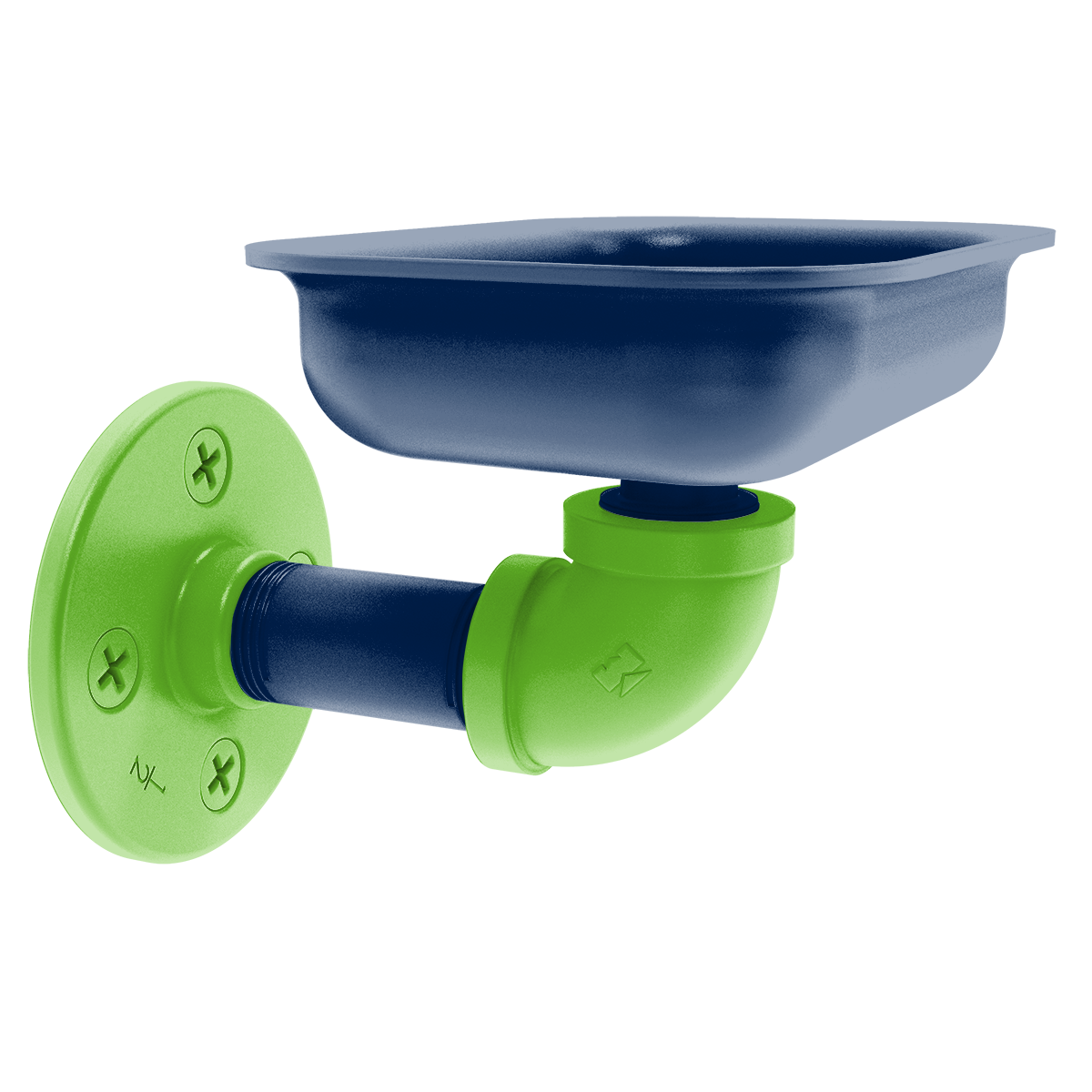 Gridiron Collection Wall Mounted Soap Dish Seattle Edition