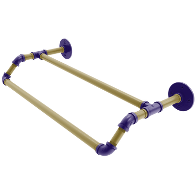 Gridiron Collection Double Towel Bar Baltimore Edition