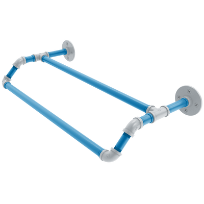 Gridiron Collection Double Towel Bar Detroit Edition