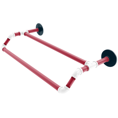 Gridiron Collection Double Towel Bar Houston Edition
