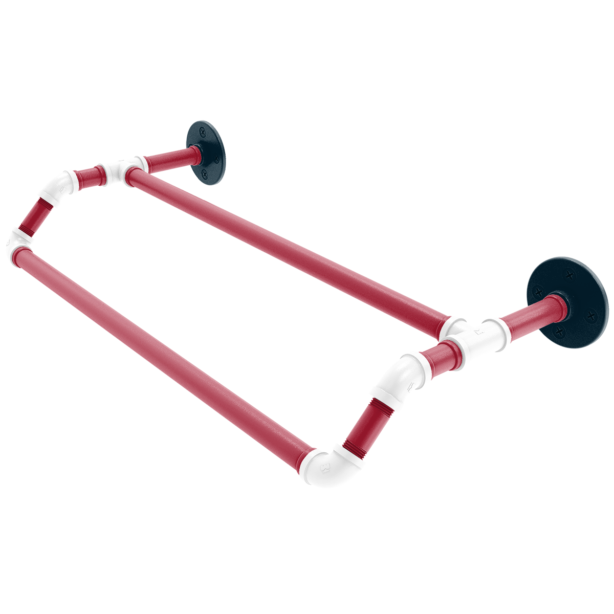 Gridiron Collection Double Towel Bar Houston Edition