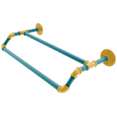 Gridiron Collection Double Towel Bar Jacksonville Edition
