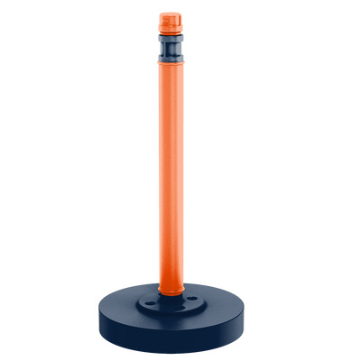 Gridiron Collection Countertop Paper Towel Stand Denver Edition