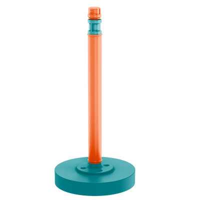 Gridiron Collection Countertop Paper Towel Stand Miami Edition