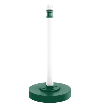 Gridiron Collection Countertop Paper Towel Stand New York Green and White Edition