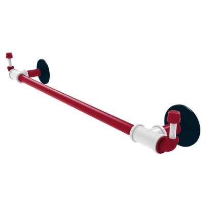 Gridiron Collection Towel Bar with Integrated Hooks Houston Edition