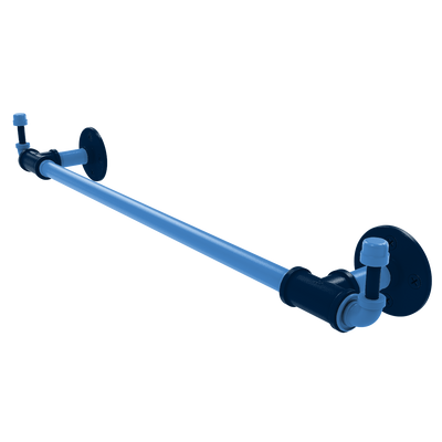 Gridiron Collection Towel Bar with Integrated Hooks Tennessee Edition