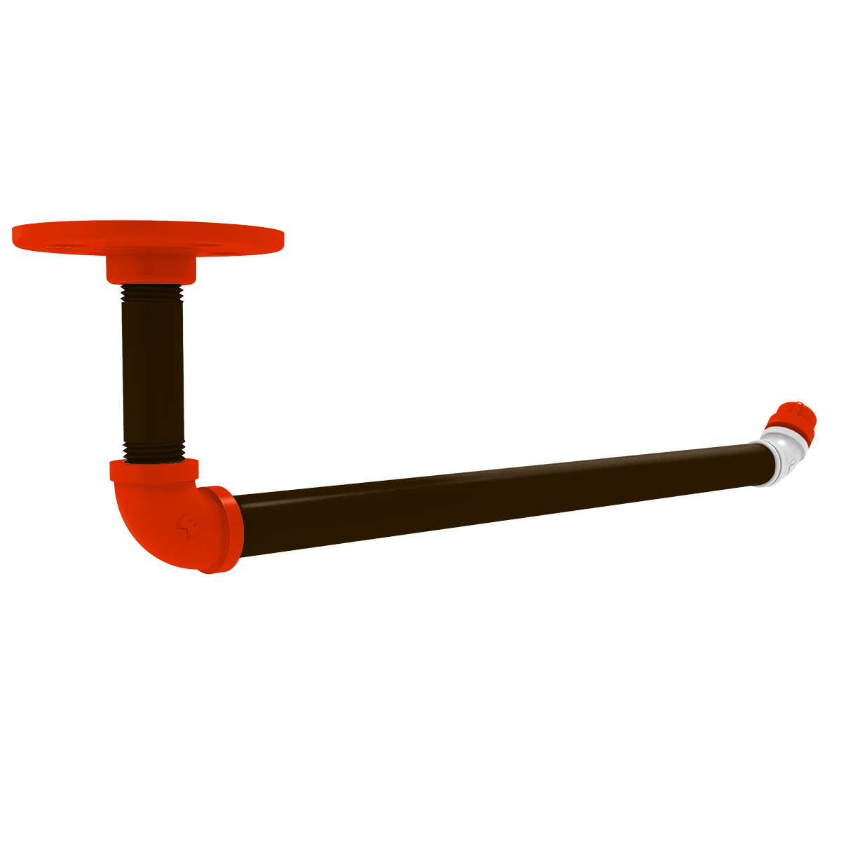 Gridiron Collection Under Cabinet Paper Towel Holder Cleveland Edition