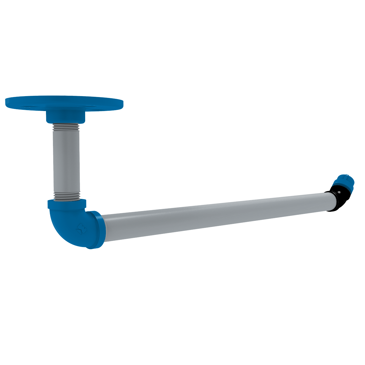 Gridiron Collection Under Cabinet Paper Towel Holder Detroit Edition