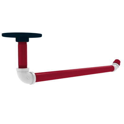 Gridiron Collection Under Cabinet Paper Towel Holder Houston Edition