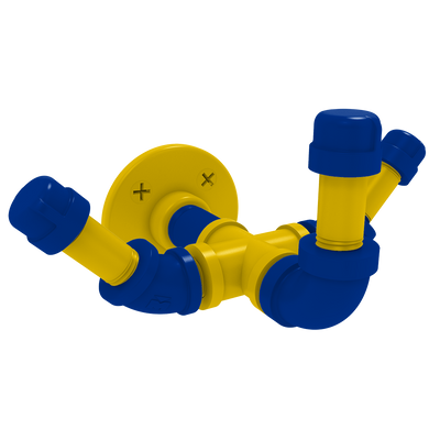 Gridiron Collection Triple Hook Los Angeles Blue and Yellow Edition