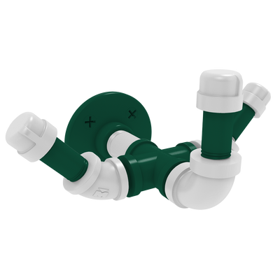 Gridiron Collection Triple Hook New York Green and White Edition