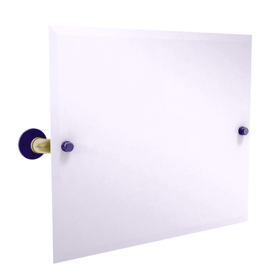 Gridiron Collection Landscape Rectangular Wall Mounted Tilt Mirror Baltimore Edition