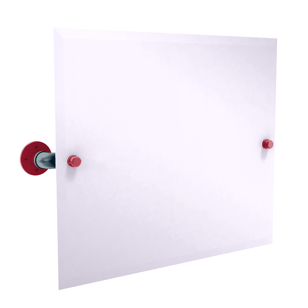 Gridiron Collection Landscape Rectangular Wall Mounted Tilt Mirror Houston Edition