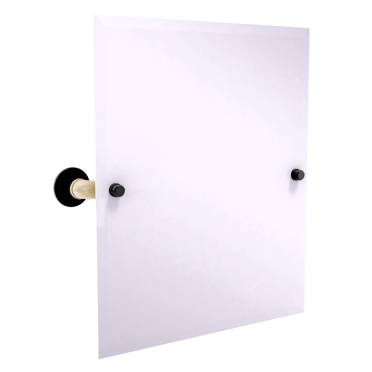 Gridiron Collection Frameless Rectangular Wall Mounted Tilt Mirror New Orleans Edition