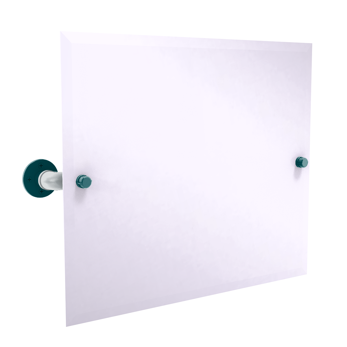 Gridiron Collection Landscape Rectangular Wall Mounted Tilt Mirror Philadelphia Edition