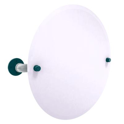 Gridiron Collection Frameless Oval Wall Mounted Tilt Mirror Philadelphia Edition
