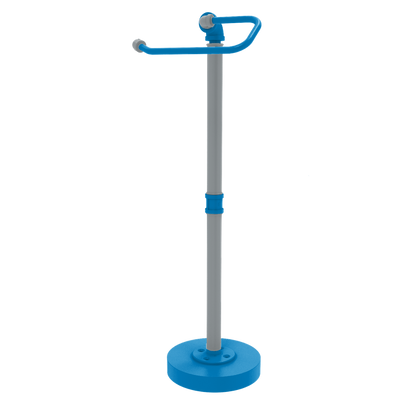Gridiron Collection Freestanding Euro Style Toilet Tissue Stand Carolina Edition