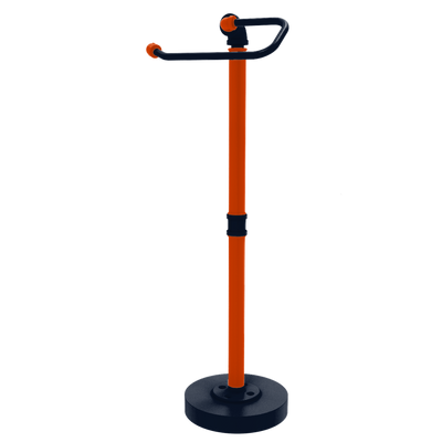Gridiron Collection Freestanding Euro Style Toilet Tissue Stand Chicago Edition