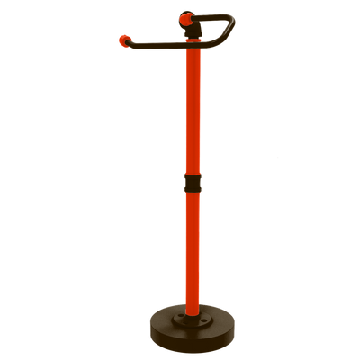 Gridiron Collection Freestanding Euro Style Toilet Tissue Stand Cleveland Edition