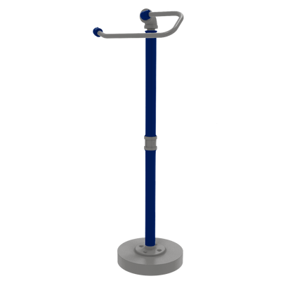 Gridiron Collection Freestanding Euro Style Toilet Tissue Stand Dallas Edition